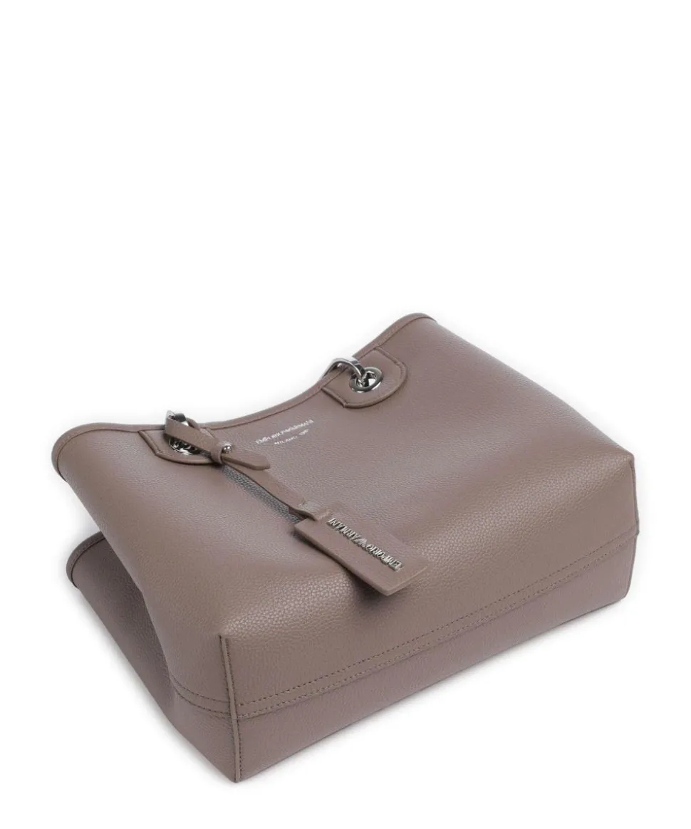 My EA Handtasche Lederimitat taupe