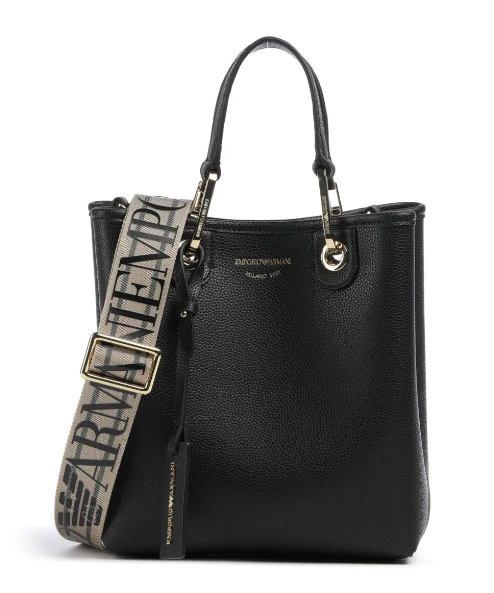 My EA Handtasche Lederimitat schwarz