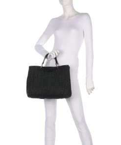 My EA Handtasche Lederimitat schwarz