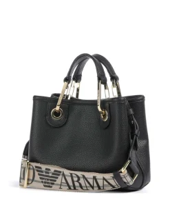 My EA Handtasche Lederimitat schwarz