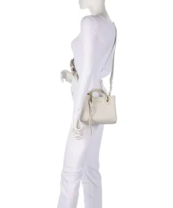 My EA Handtasche Lederimitat elfenbein