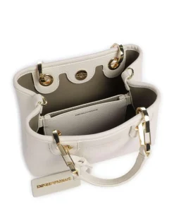 My EA Handtasche Lederimitat elfenbein