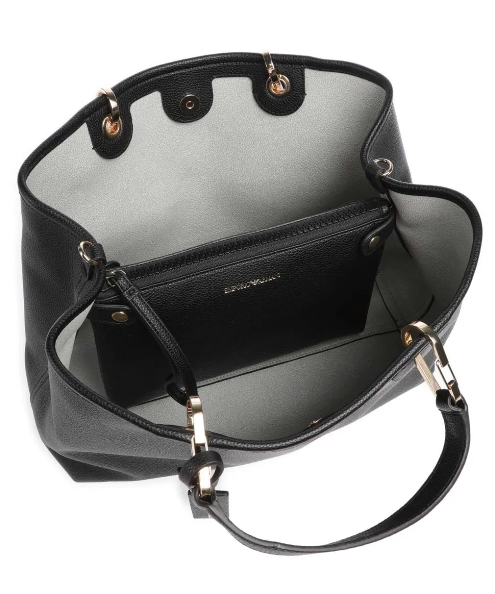 My EA Handtasche Lederimitat schwarz