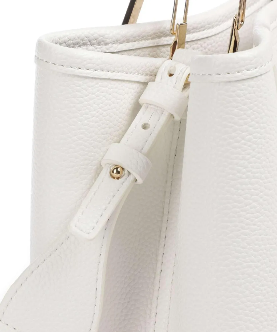 My EA Handtasche Lederimitat weiß