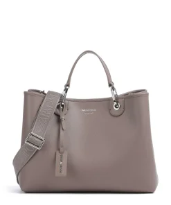 My EA Handtasche Lederimitat taupe