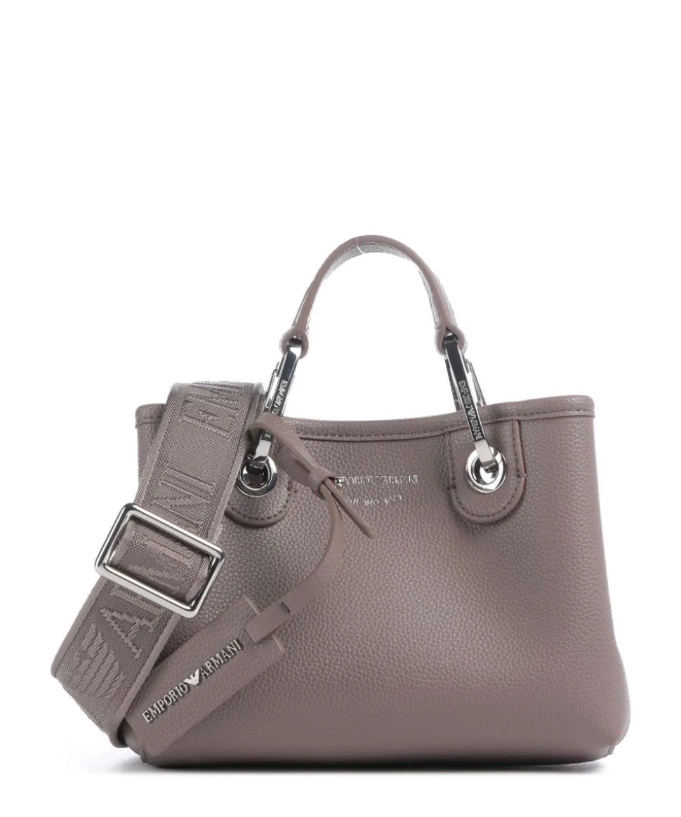 My EA Handtasche Lederimitat taupe