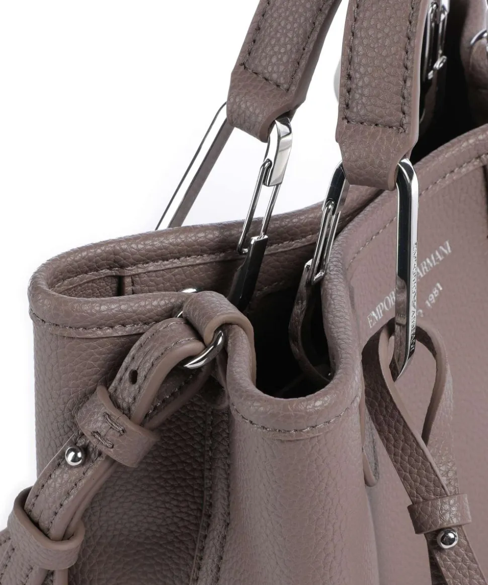 My EA Handtasche Lederimitat taupe