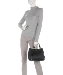 My EA Handtasche Lederimitat schwarz