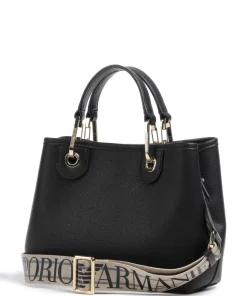 My EA Handtasche Lederimitat schwarz