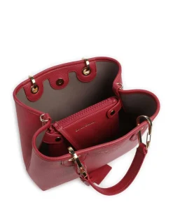 My EA Handtasche Lederimitat dunkelrot