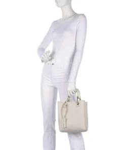 My EA Handtasche Lederimitat beige