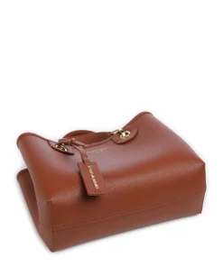 My EA Handtasche Lederimitat braun