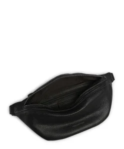 My old Friend Umhängetasche genarbtes Leder schwarz