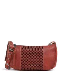 My Umhängetasche Leder dunkelrot