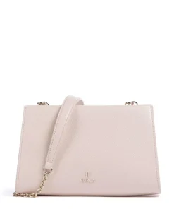 Myfurla Mini Umhängetasche genarbtes Leder altrosa