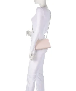 Myfurla Mini Umhängetasche genarbtes Leder altrosa