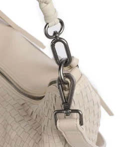 Natural Flow Beuteltasche aufgerautes Leder beige