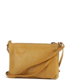 Natural Norah Umhängetasche Leder ocker
