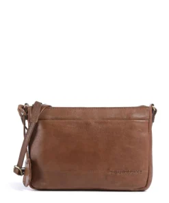 Natural Norah Umhängetasche Leder cognac