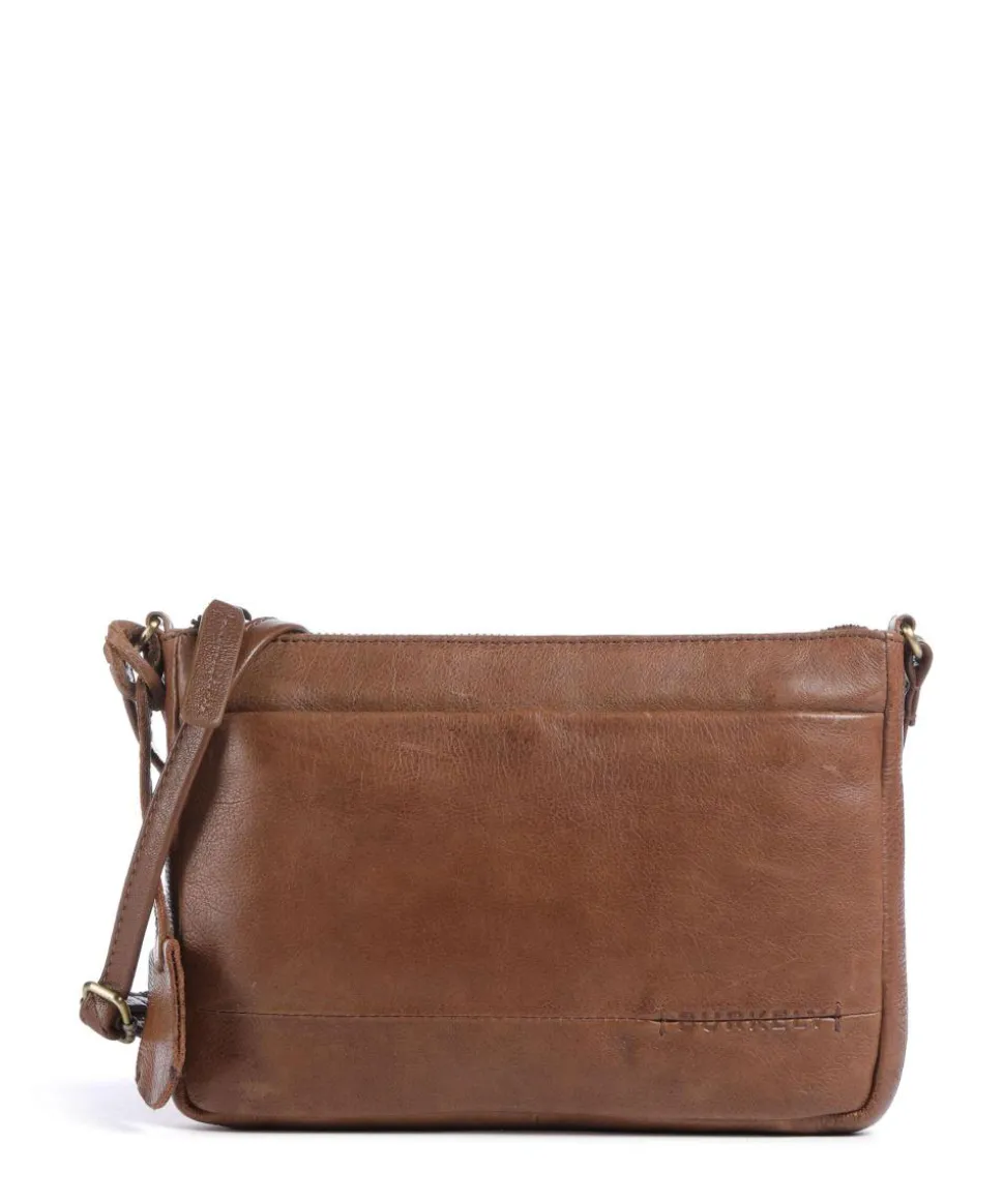 Natural Norah Umhängetasche Leder cognac