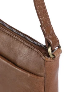 Natural Norah Umhängetasche Leder cognac