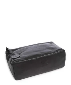 Natural Norah Umhängetasche Leder schwarz