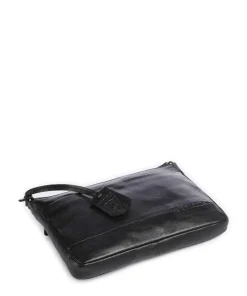 Natural Norah Umhängetasche Leder schwarz