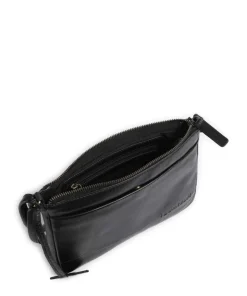 Natural Norah Umhängetasche Leder schwarz