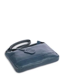 Natural Norah Umhängetasche Leder dunkelblau