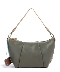 Naxos Mireya Beuteltasche Kalbsleder olivgrün