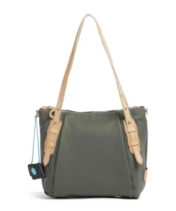 Naxos Yoana Shopper fein genarbtes Rindsleder khaki
