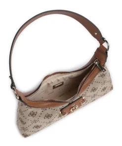 Neda 4G Peony Logo Schultertasche Polyester hellbraun