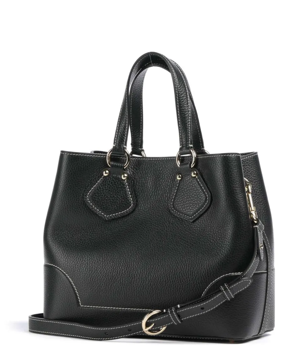 Neo Izy S Handtasche genarbtes Rindsleder schwarz