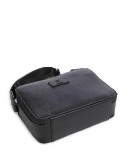 Nepezzano Paolo Umhängetasche Lederimitat schwarz