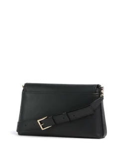 Nessa Large Umhängetasche genarbtes Rindsleder schwarz