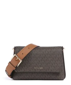 Nessa Small Umhängetasche Lederimitat dunkelbraun