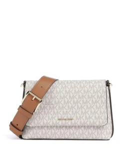 Nessa Small Umhängetasche Lederimitat creme