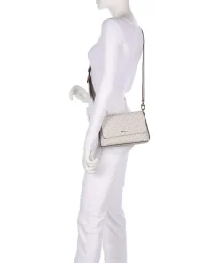 Nessa Small Umhängetasche Lederimitat creme