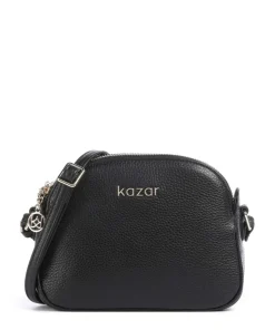 Netti Umhängetasche genarbtes Rindsleder schwarz