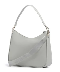 Never Beuteltasche Lederimitat hellgrau