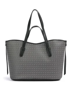 Never Without Bag Monogram Shopper Canvas grau/schwarz