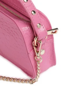 New Zealand Helena Umhängetasche geprägtes Leder pink