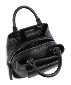 Nicole S Handtasche Lederimitat schwarz