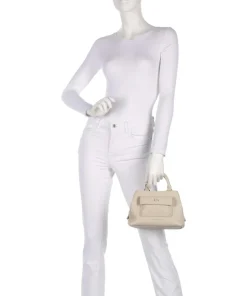 Nicole S Handtasche Lederimitat creme