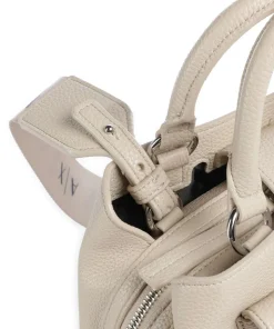 Nicole S Handtasche Lederimitat creme