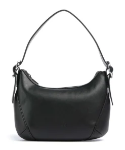 Ninda Beuteltasche Lederimitat schwarz