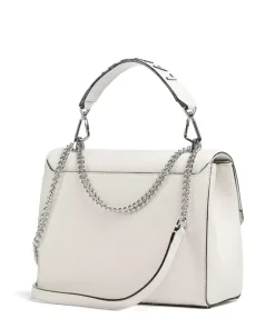 Ninon M Schultertasche genarbtes Rindsleder elfenbein