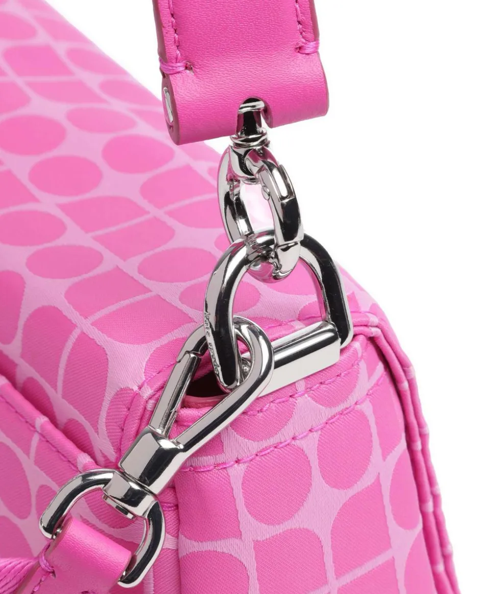 Noel Schultertasche recyceltes Polyester pink