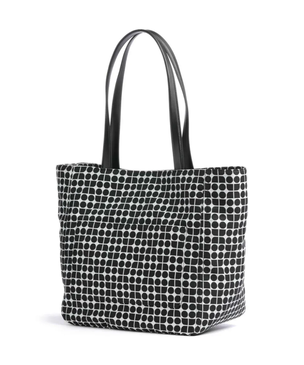 Noel Shopper recyceltes Polyester weiß/schwarz