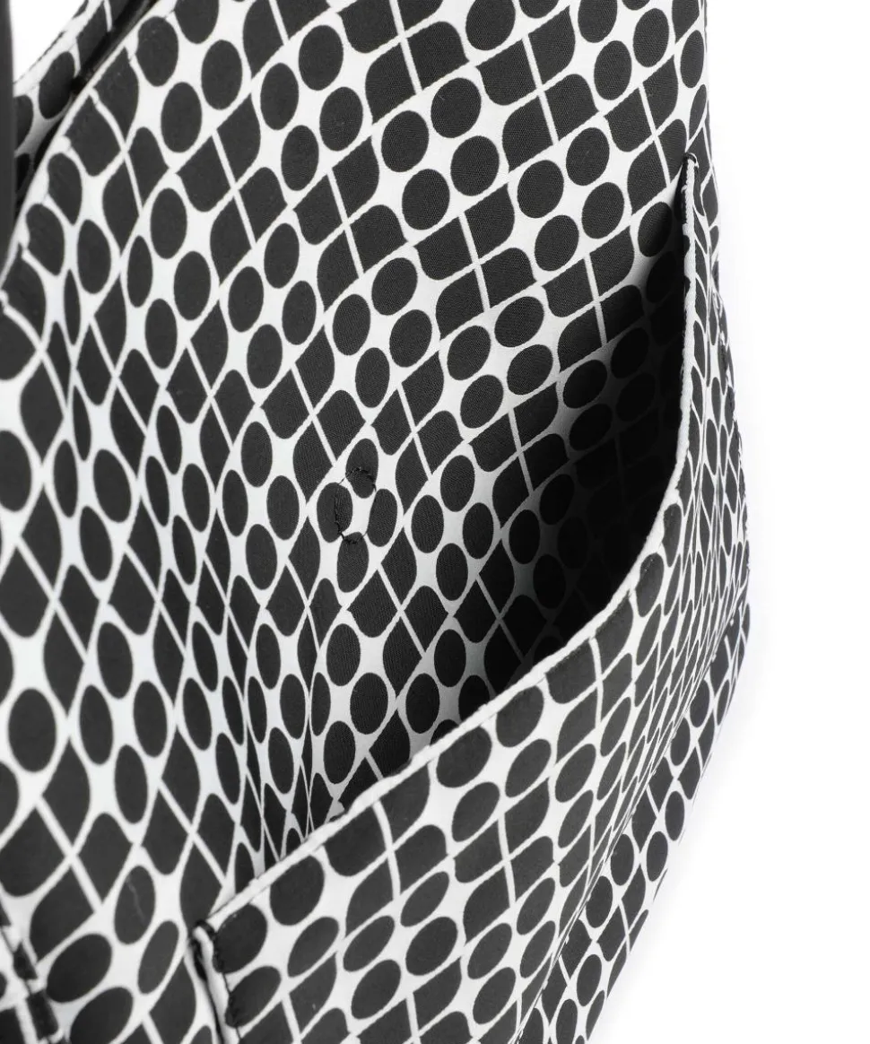 Noel Shopper recyceltes Polyester weiß/schwarz